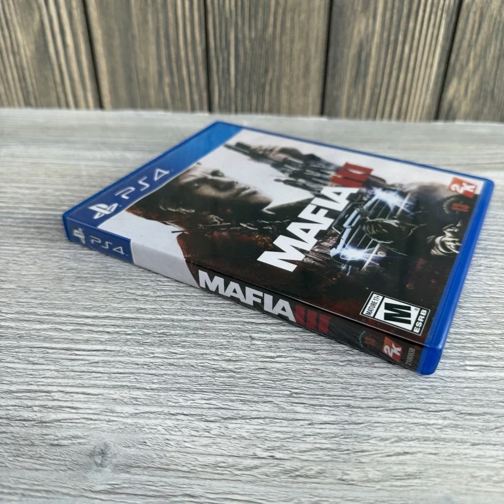 Sony PlayStation PS4 Mafia III Hangar 13 2K Video Game Tested Working